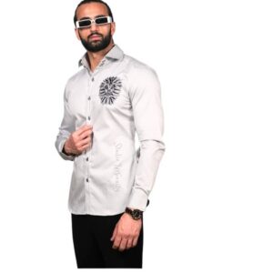 Studio urbanity Lion Embroidered Shirt