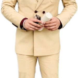 The Distinctive Dual-Tone Double-Breasted Suit