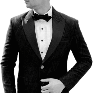 This is a black Suit